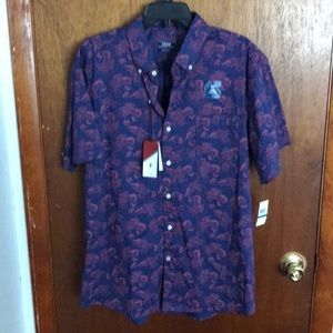Izod Crawfish Hawaiian Shirt Sz. XL New w Tags!